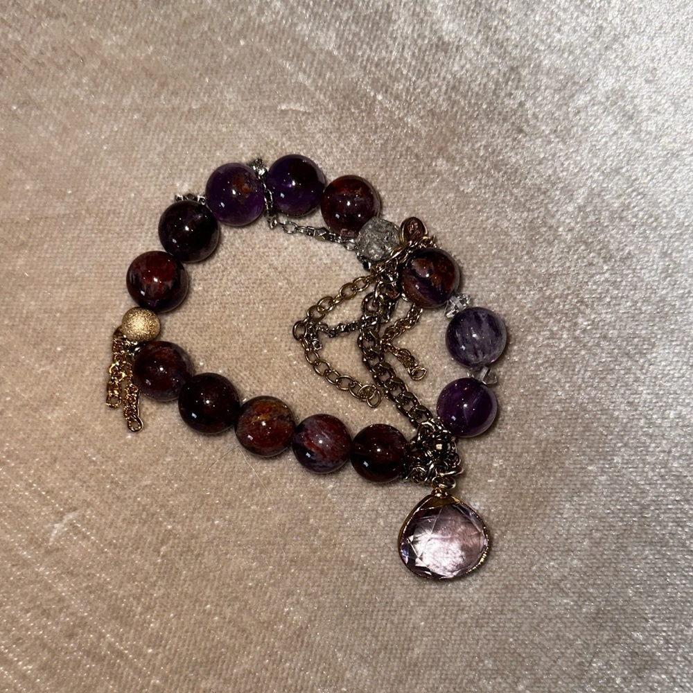 Love-Thirteen Amethyst Crystal. Worn less than Five times.